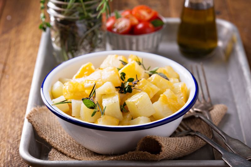Greek Potato Salad with Vinegar